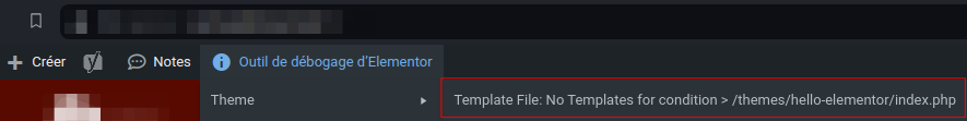 Template File: No Templates for condition > /themes/hello-elementor/index.php