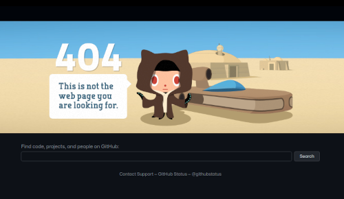 Github: 404 not found