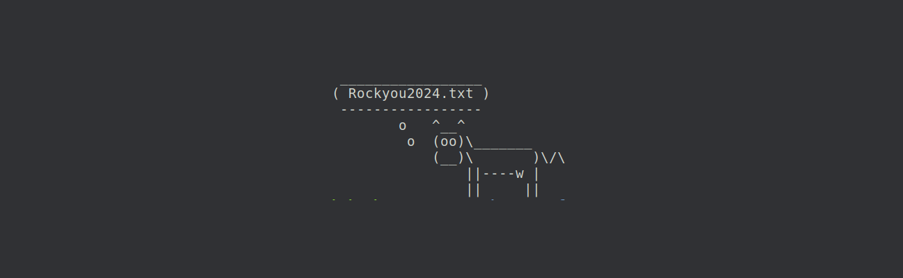 Rockyou2024.txt :  Téléchargement et consultation du fichier